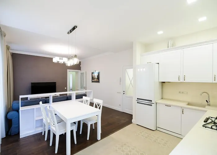 просторі в центрі львова Apartman Lviv