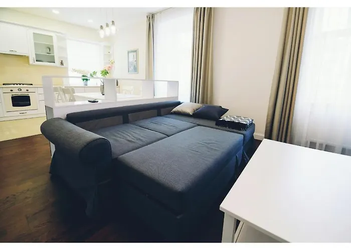 просторі в центрі львова Apartman Lviv